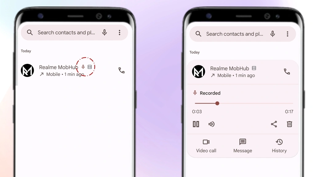 Where to find call recording in Realme 