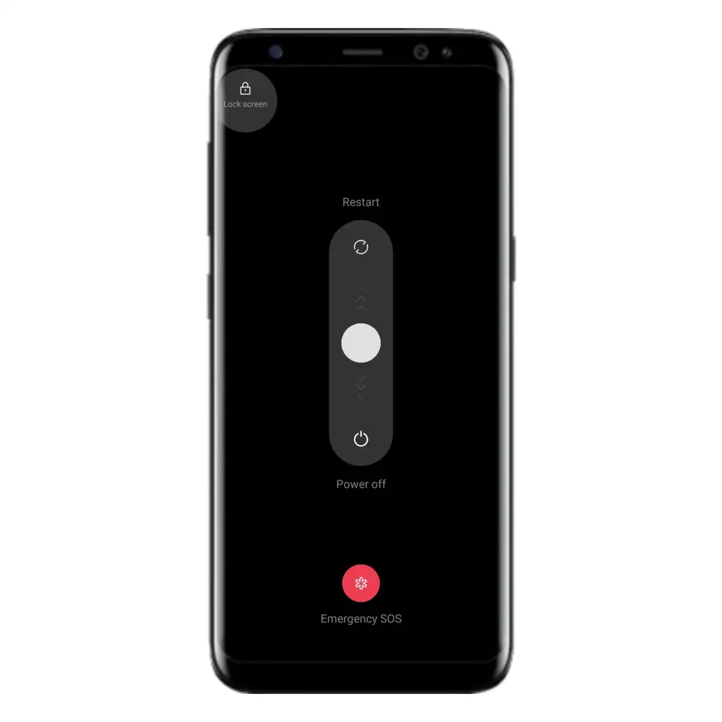 Realme UI 3.0 power menu 