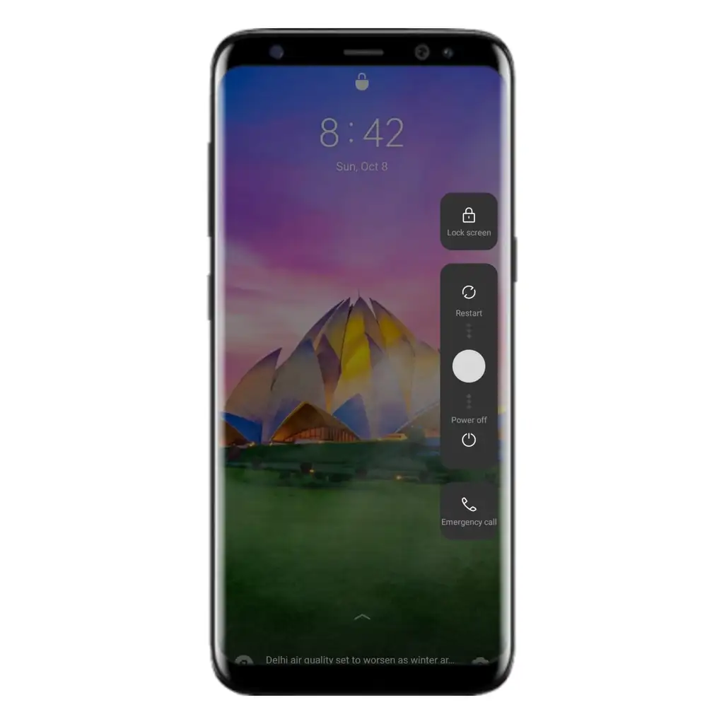 Realme UI 3.0 power Menu