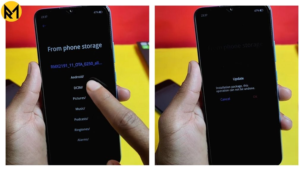 Downgrade To Realme UI 4.0